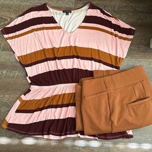 Lane Bryant Peplum Top 18/20